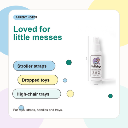 Splishys loved for little messes graphic