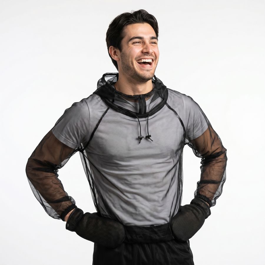 TickProtect Hooded Mesh Top