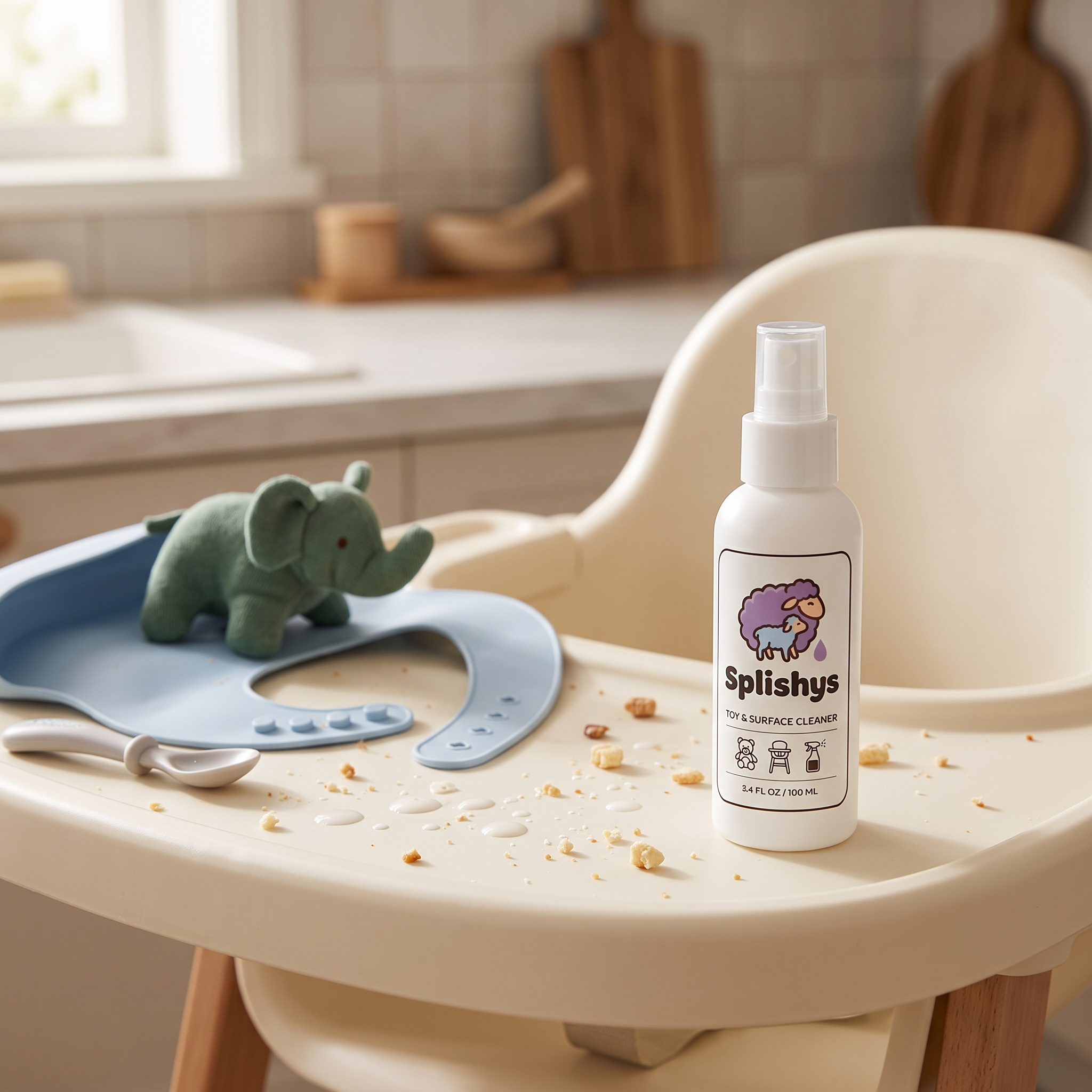 High chair tray